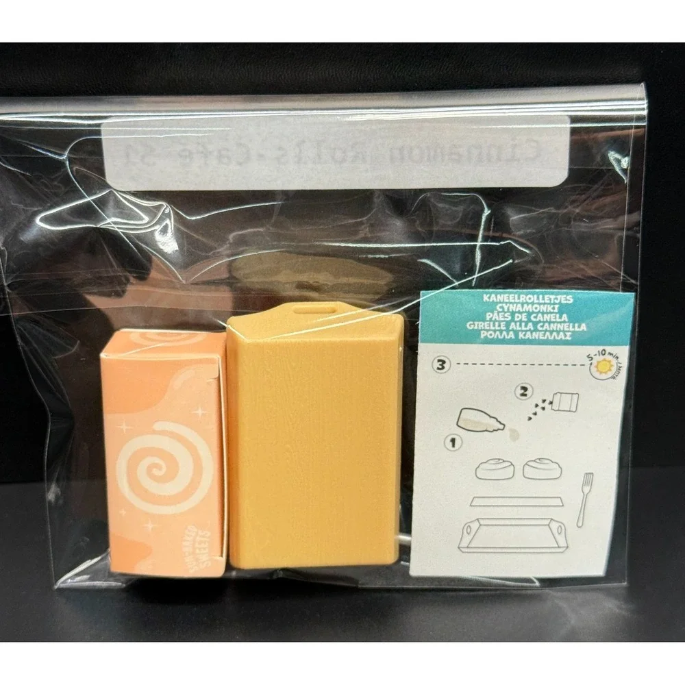 MGA Mini-Verse *Make It Mini Cafe Series 1* Cinnamon Rolls  READ